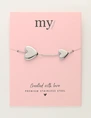 My Jewellery Bracelet 2 hearts MJ11807