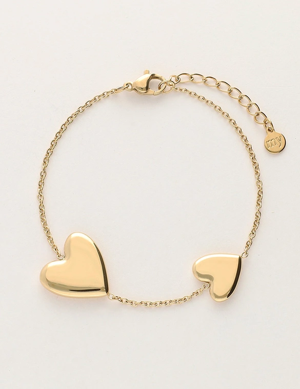 My Jewellery Bracelet 2 hearts MJ11807