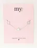 My Jewellery Bracelet 3 flowers pearl MJ10058