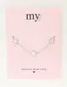 My Jewellery Bracelet 3 flowers pearl MJ10058