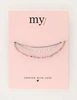 My Jewellery Bracelet 3 layers taupe MJ12213