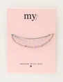 My Jewellery Bracelet 3 layers taupe MJ12213