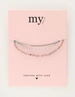 My Jewellery Bracelet 3 layers taupe MJ12213