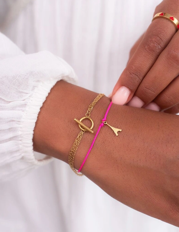 My Jewellery Bracelet 4 chains lock MJ11093
