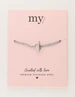My Jewellery Bracelet 4 chains lock MJ11093