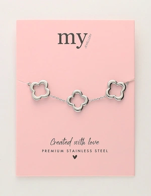 My Jewellery Bracelet 5 clovers MJ11808