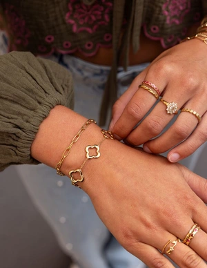 My Jewellery Bracelet 5 clovers MJ11808