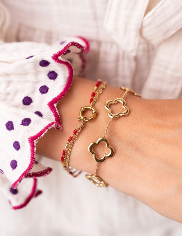My Jewellery Bracelet 5 clovers MJ11808