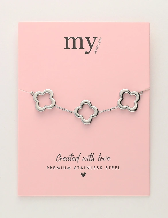 My Jewellery Bracelet 5 clovers MJ11808