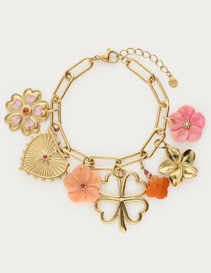 My Jewellery Bracelet 7 charms stmt clover MJ13776