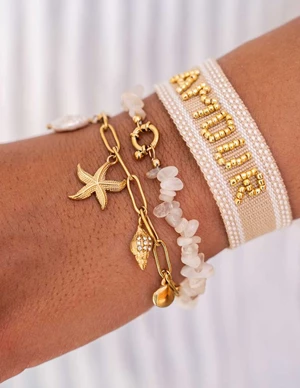 My Jewellery Bracelet amour beige MJ10543