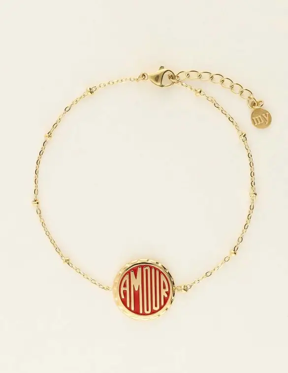 My Jewellery Bracelet amour red coin MJ08994