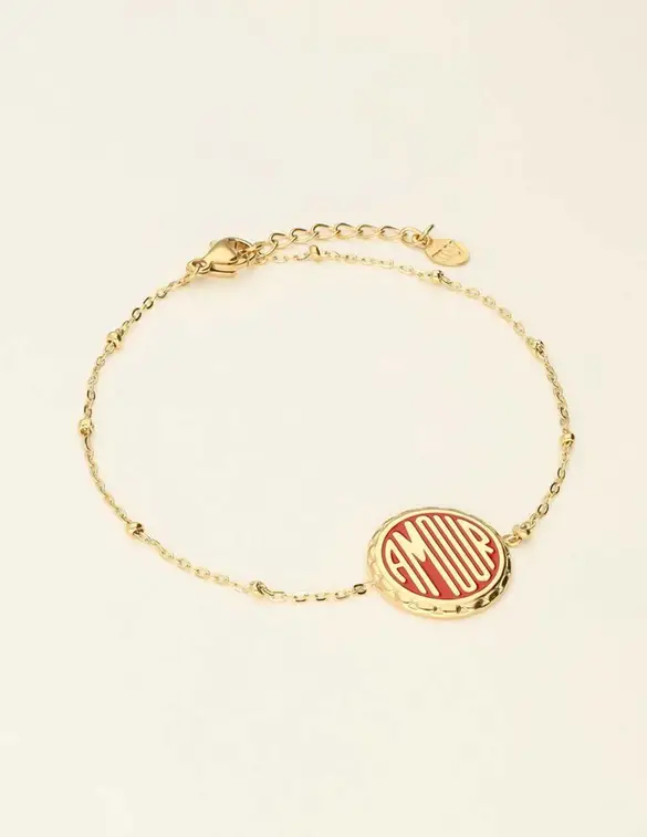 My Jewellery Bracelet amour red coin MJ08994