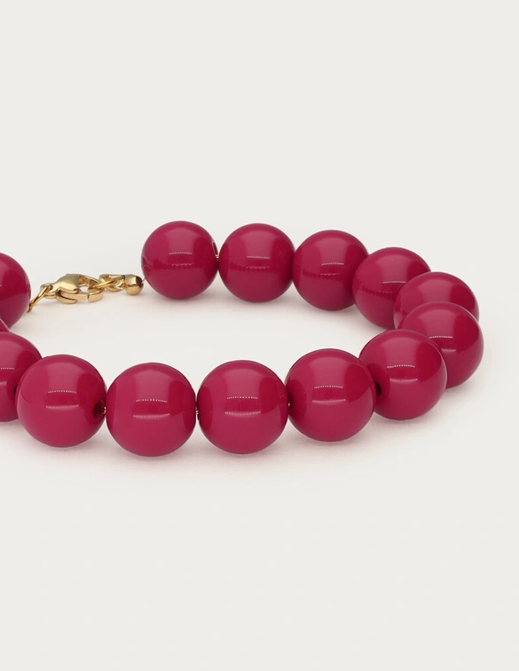 My Jewellery bracelet beads big fuchsia MJ14571