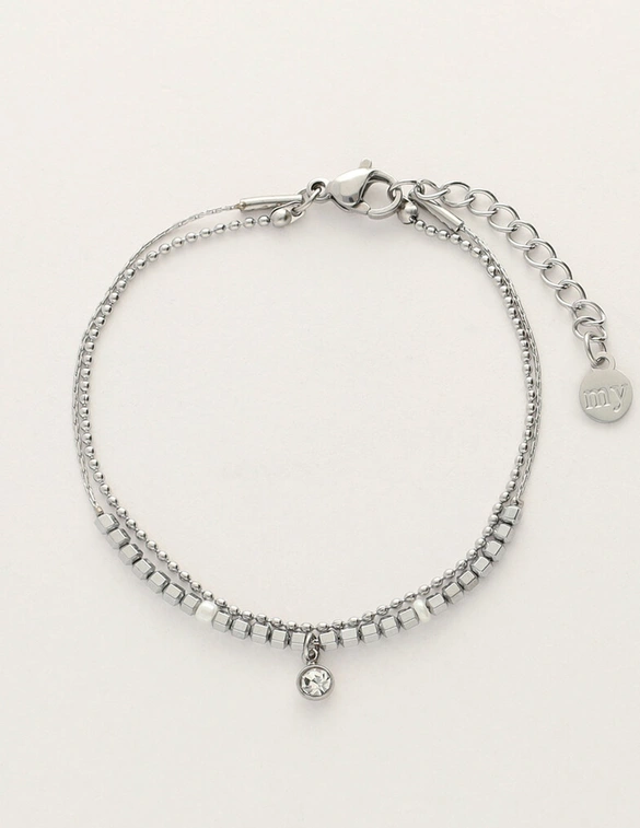 My Jewellery Bracelet beads double MJ12073