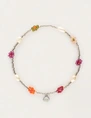 My Jewellery Bracelet beads flowers green purple MJ12212