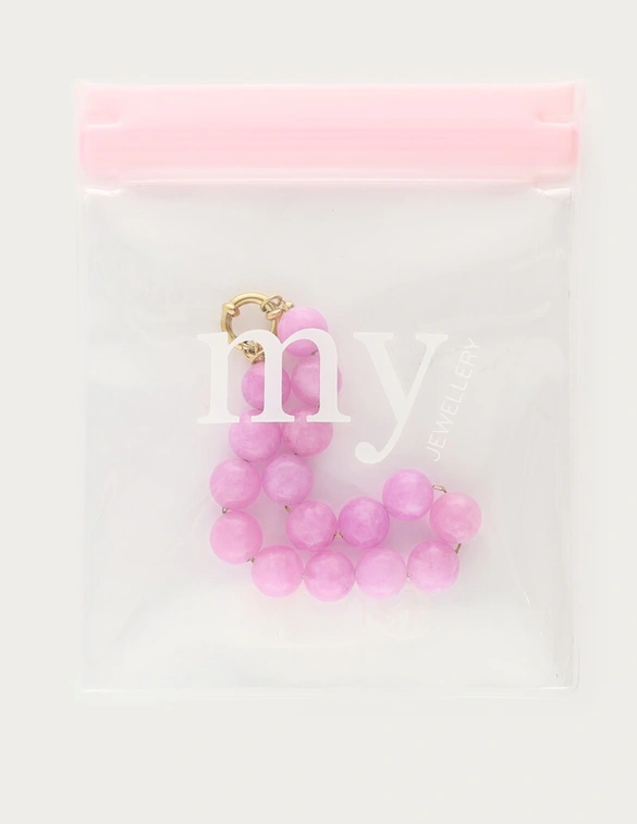 My Jewellery Bracelet beads pink MJ14561