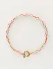 My Jewellery bracelet beads with lock green MJ10813
