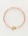 My Jewellery bracelet beads with lock green MJ10813