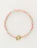 My Jewellery bracelet beads with lock green MJ10813