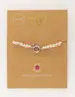 My Jewellery bracelet beads with lock green MJ10813