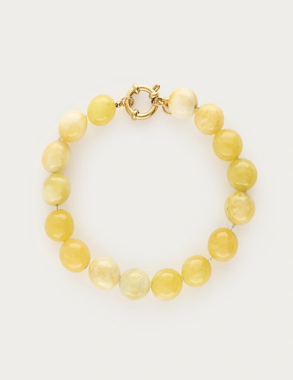 My Jewellery Bracelet beads yellow MJ14559