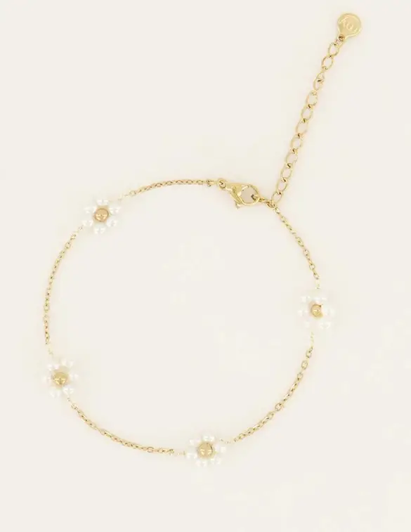 My Jewellery Bracelet blooming pearl flower MJ06986