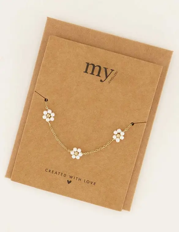 My Jewellery Bracelet blooming pearl flower MJ06986