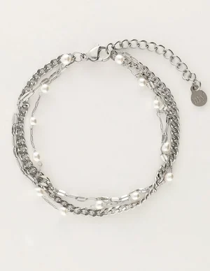 My Jewellery Bracelet chain and pearls MJ09728