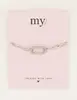 My Jewellery Bracelet chain and stones MJ07560