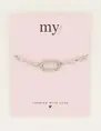 My Jewellery Bracelet chain and stones MJ07560