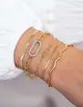 My Jewellery Bracelet chain and stones MJ07560