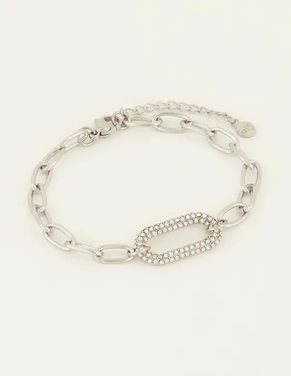 My Jewellery Bracelet chain and stones MJ07560