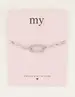 My Jewellery Bracelet chain and stones MJ07560
