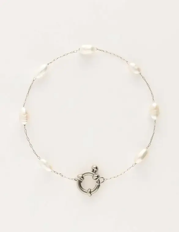 My Jewellery Bracelet chain big pearls MJ10148