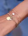 My Jewellery Bracelet chain coin MJ09238