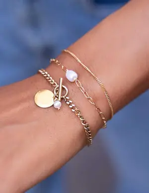 My Jewellery Bracelet chain coin MJ09238
