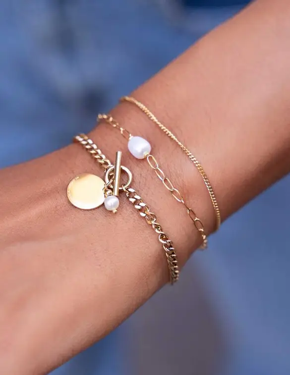 My Jewellery Bracelet chain coin MJ09238