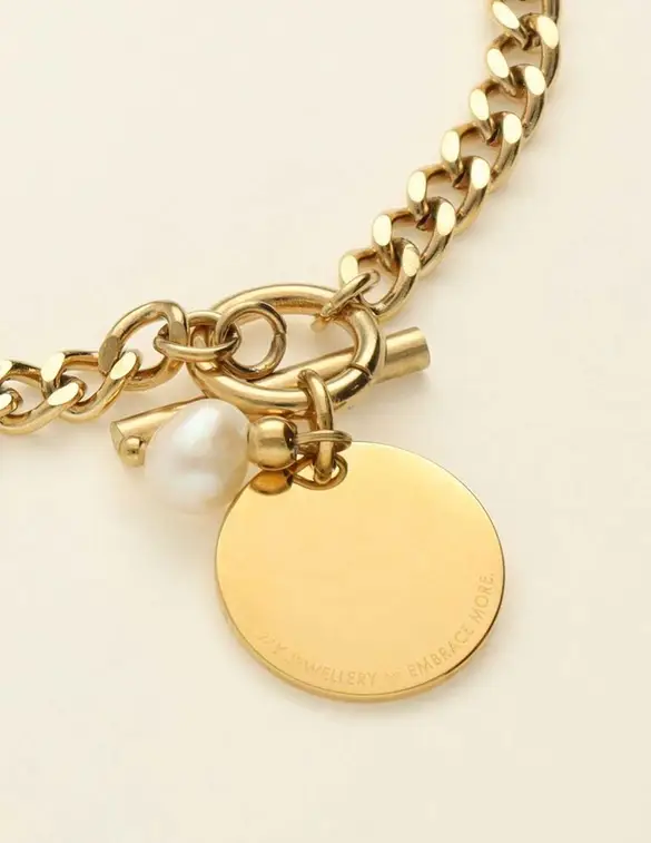 My Jewellery Bracelet chain coin MJ09238