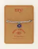 My Jewellery Bracelet chain cord charm blue MJ09452