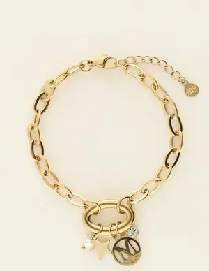 My Jewellery Bracelet chain logo MJ09235