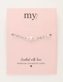 My Jewellery Bracelet chain pearl heart MJ11098