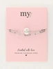My Jewellery Bracelet chain pearl studs MJ11053