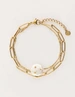 My Jewellery Bracelet chain pearl studs MJ11053