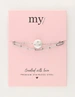 My Jewellery Bracelet chain pearl studs MJ11053