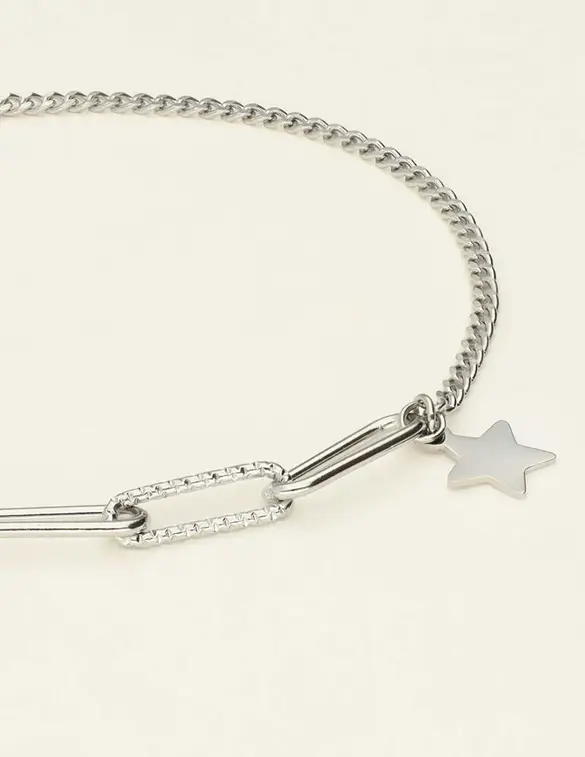 My Jewellery Bracelet chain star coin MJ09361