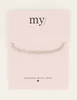 My Jewellery Bracelet chain star MJ07761