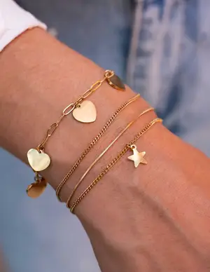 My Jewellery Bracelet chain & star MJ10159