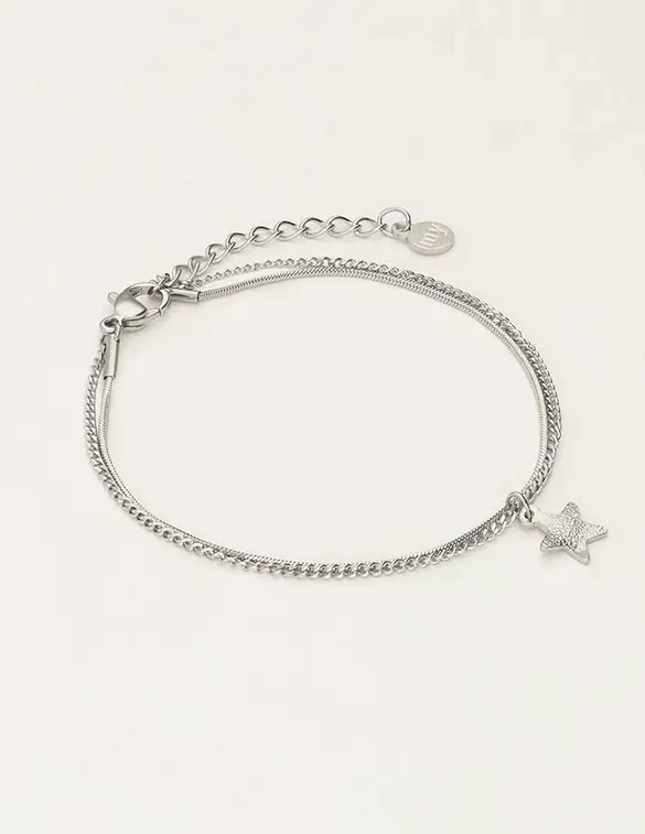 My Jewellery Bracelet chain & star MJ10159