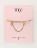 My Jewellery Bracelet chain & strass MJ10157